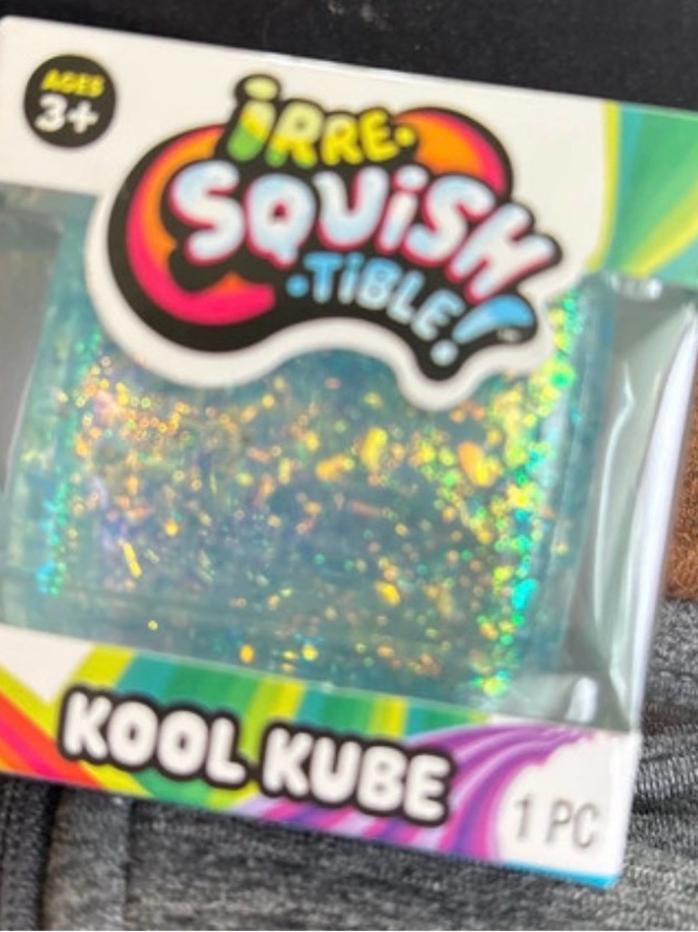 Ja-Ru irresquishtible kool cube new